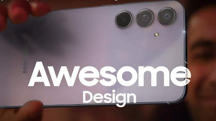 Tangkapan layar Samsung Galaxy A56 .
